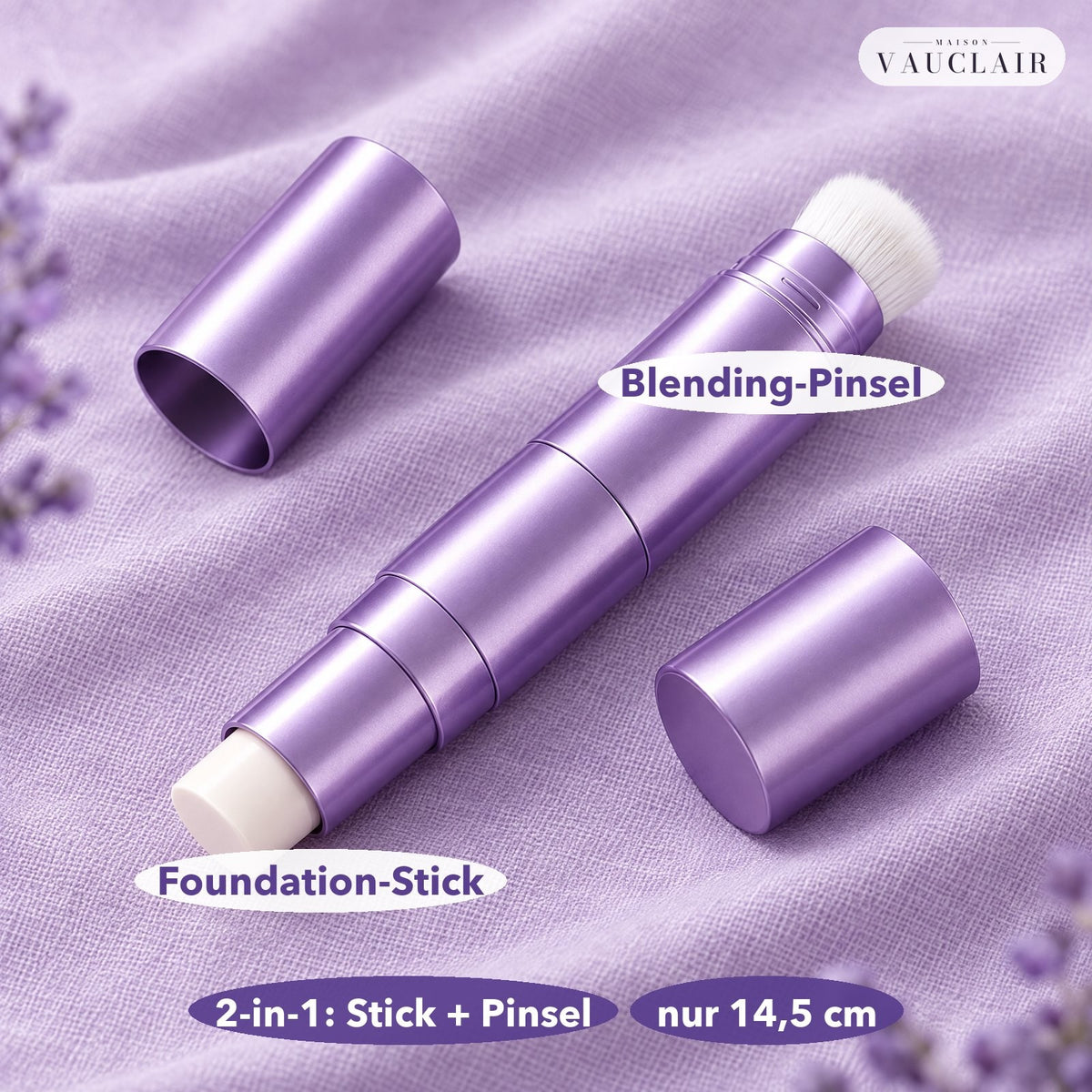 2-in-1: Stick und Pinsel